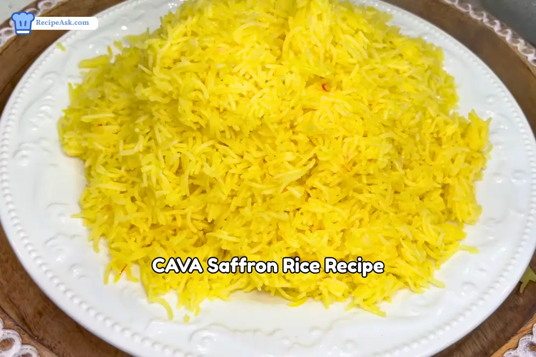 CAVA Saffron Rice Recipe